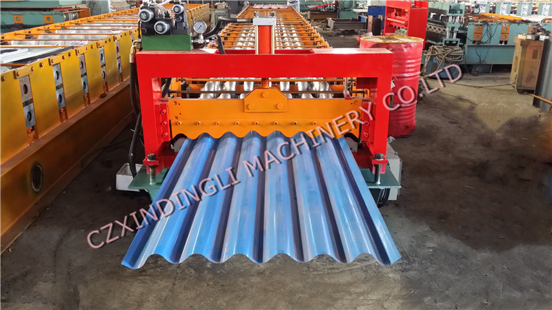 Corrugated Sheet Metal Roof Making Machine Manufacture