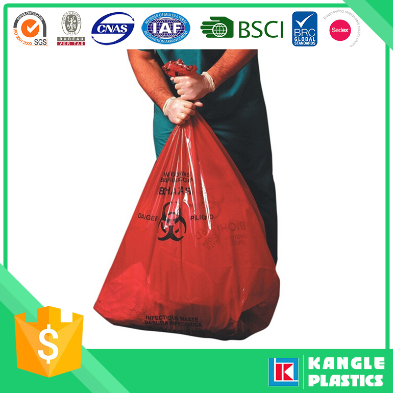 Medical Biohazard Autoclave Sterilization Bags for Garbage