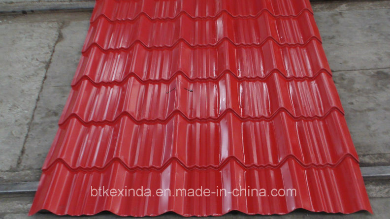 Kxd 960 Aluminum Roofing Sheet Glazed Tile Roll Forming Machine