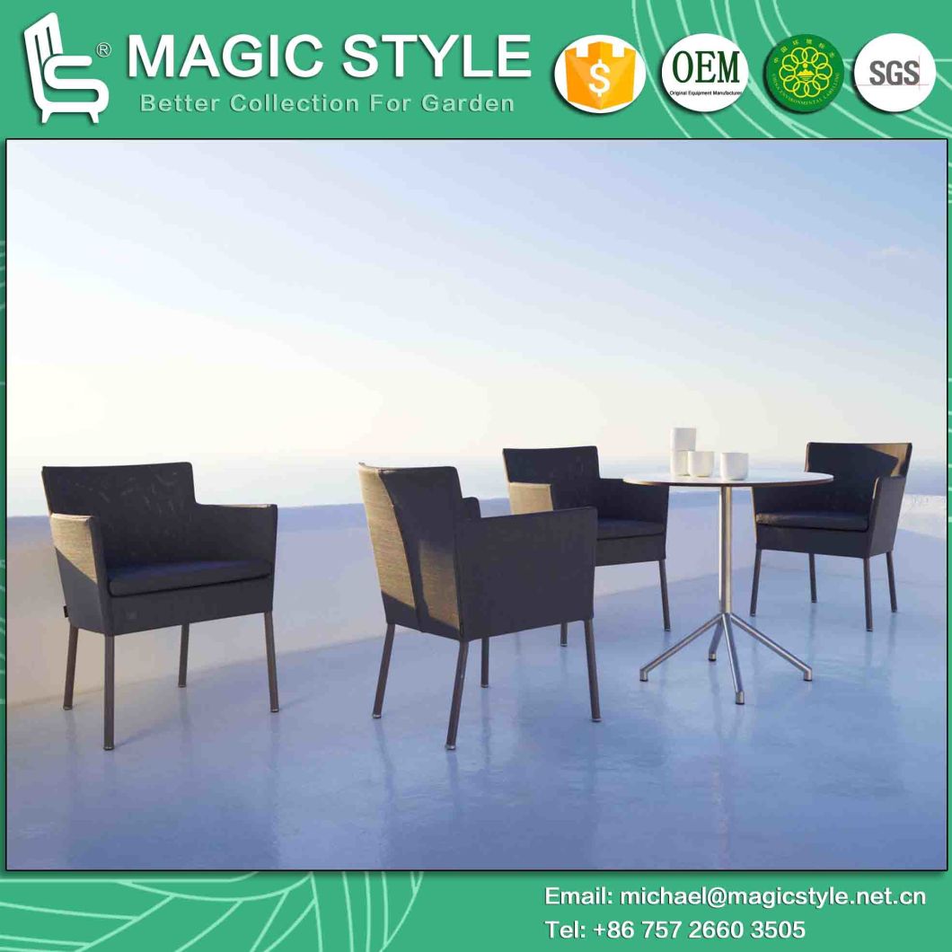 Enjoy Dining Set Sling Chair Garden Furniture Textile Chair Aluminum Chair Outdoor Furniture Sling Dining Set