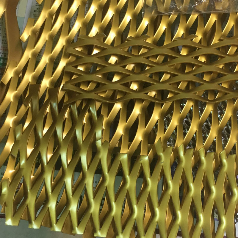Aluminum / Stainless Expanded Metal Mesh