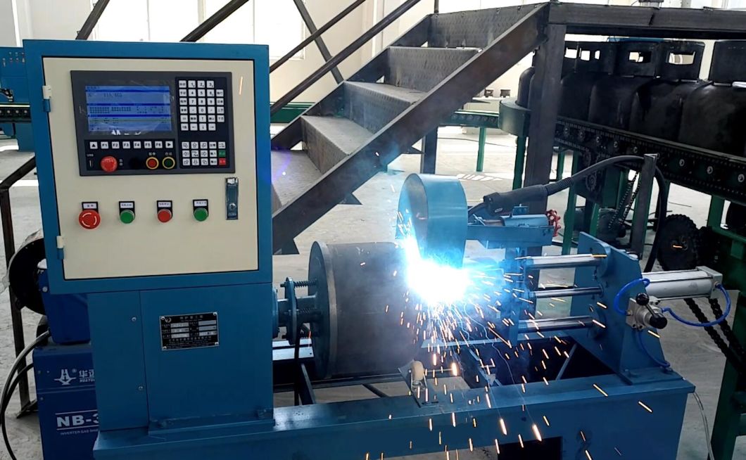 Digital Control LPG Cylinder Collar Welding Machine