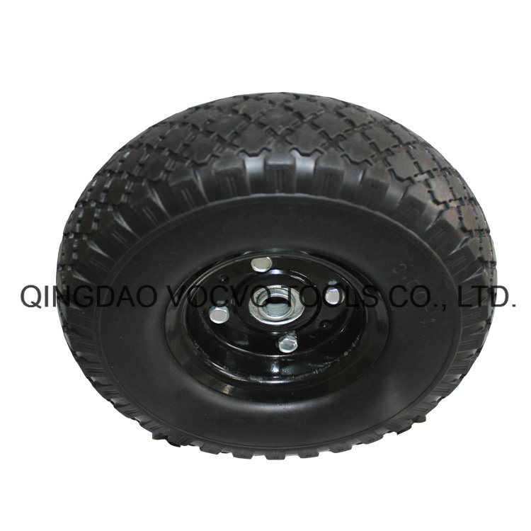 10 Inch 3.00-4 Hand Trolley PU Foam Rubber Wheel Manufacturer