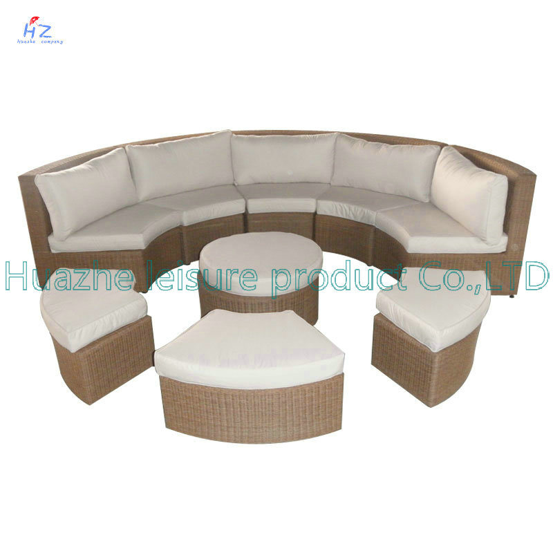 Hot Sale Sofa Outdoor Rattan Furniture with Chair Table Wicker Furniture Rattan Furniture for Outdoor Furniture with Wicker Furniture