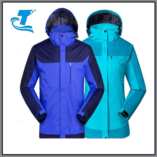 Hot Sale Women 3 in 1 Wind Ski Jacket