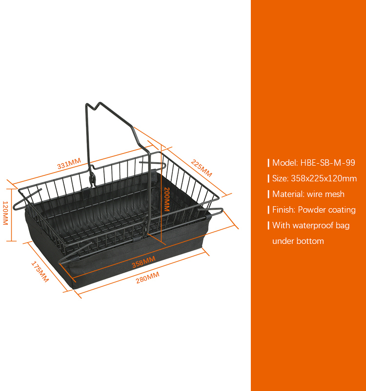 Steel Metal Wire Shopping Baskets