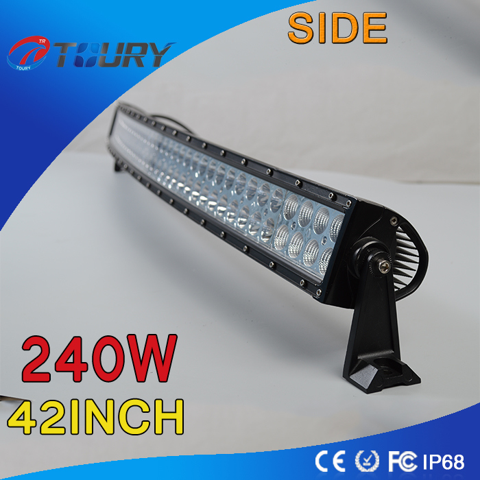 240W Curved Work Lamp 4WD Offroad LED Light Bar