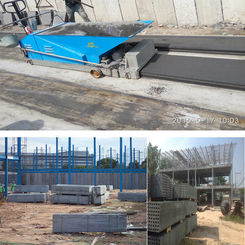 Precast Concrete Wall Panel Extrusion Machine