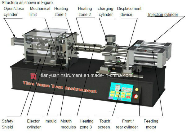 Ty-7003 Pneumatic Precisions Micro Injection Molding Machine