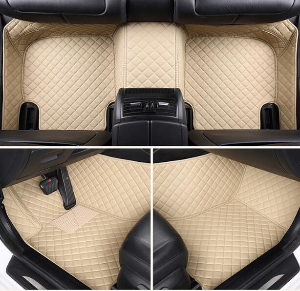 Premium Diamond Anti-Slip 5D XPE Car Floor /Trunk Mats for Honda City/ CRV / Cr-Z / Civic Left /Right Hand Driver Car