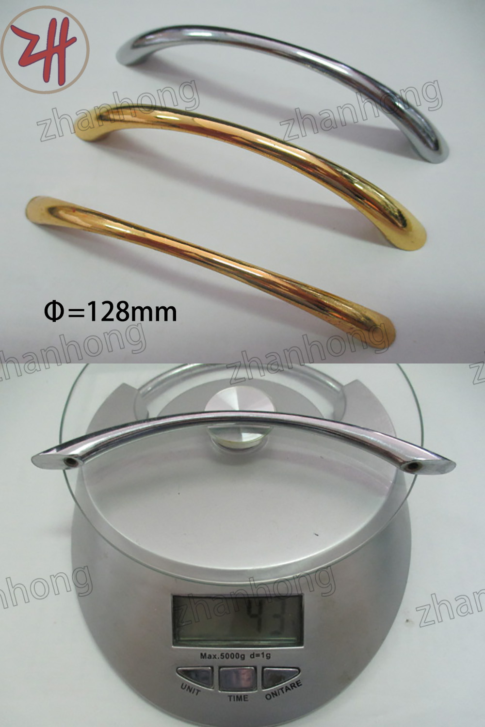 Popurlar Design Best Selling Zinc Handle Pull for Cabinet Handle (ZH-1019)