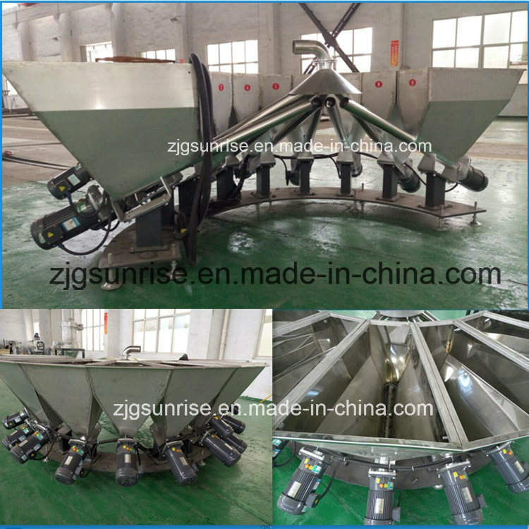 Plastic PVC High Speed Mixer PVC Addictives Auto Weighing System
