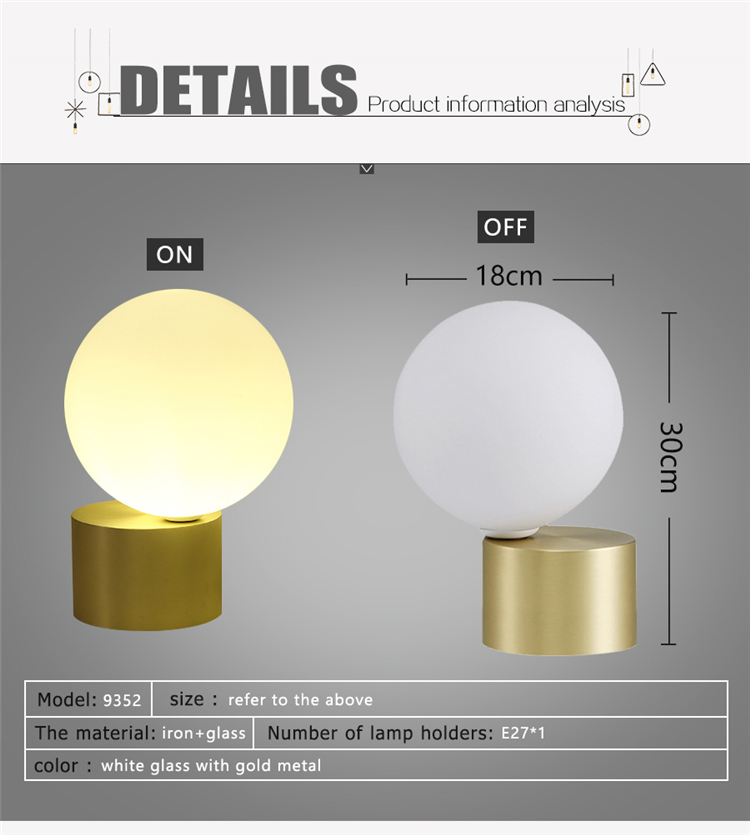 Wholesaler European Gloden Modern Indoor Lighting G9 LED Table Lamp