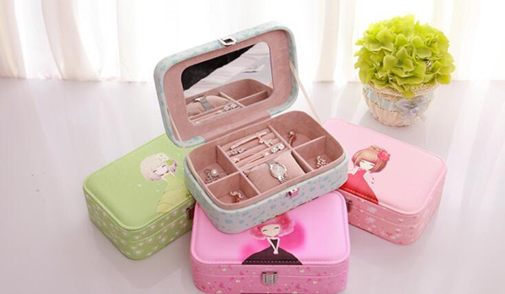 High Quality Printing PU Leather Jewelry Box Watch Box Jewellery Box