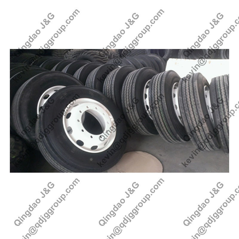 Truck Rim 19.5X7.50 for TBR Tyre 265/70r22.5 Steel Alloy Wheel