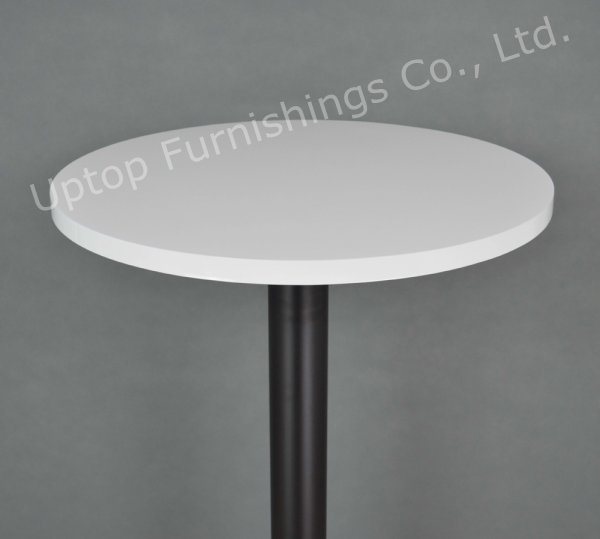 Promotional White High Round Cocktail Bar Table (SP-BT676)