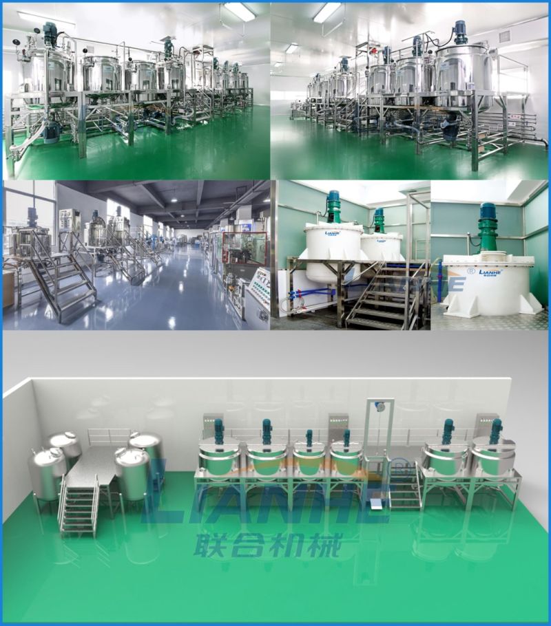 Ce Approved Liquid Soap/Shampoo/Detergent/Lotion Making Mixing Machine