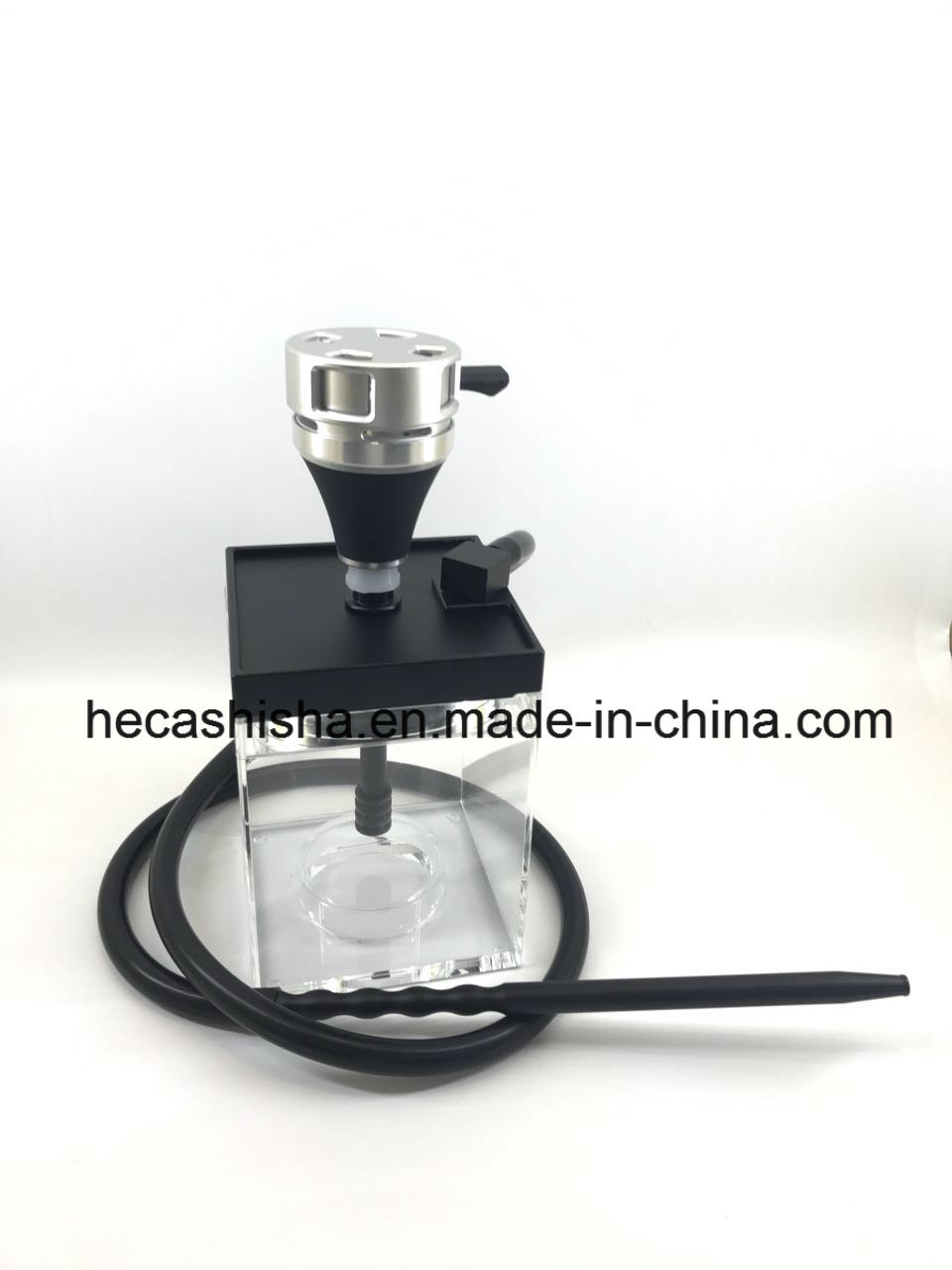 New 2018 Single Hose Hot Aluminum Acrylic Hookah Shisha Chicha Hookah Pipe Smoking China Factory Narguile