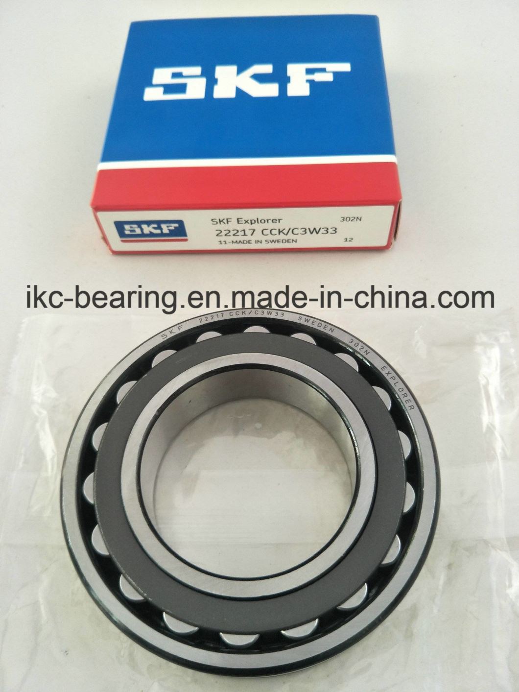 SKF 22217cck/W33/C3 Sphercial Roller Bearing 22217ck, 22217ck/W33/C3, 22217ek, 22217K