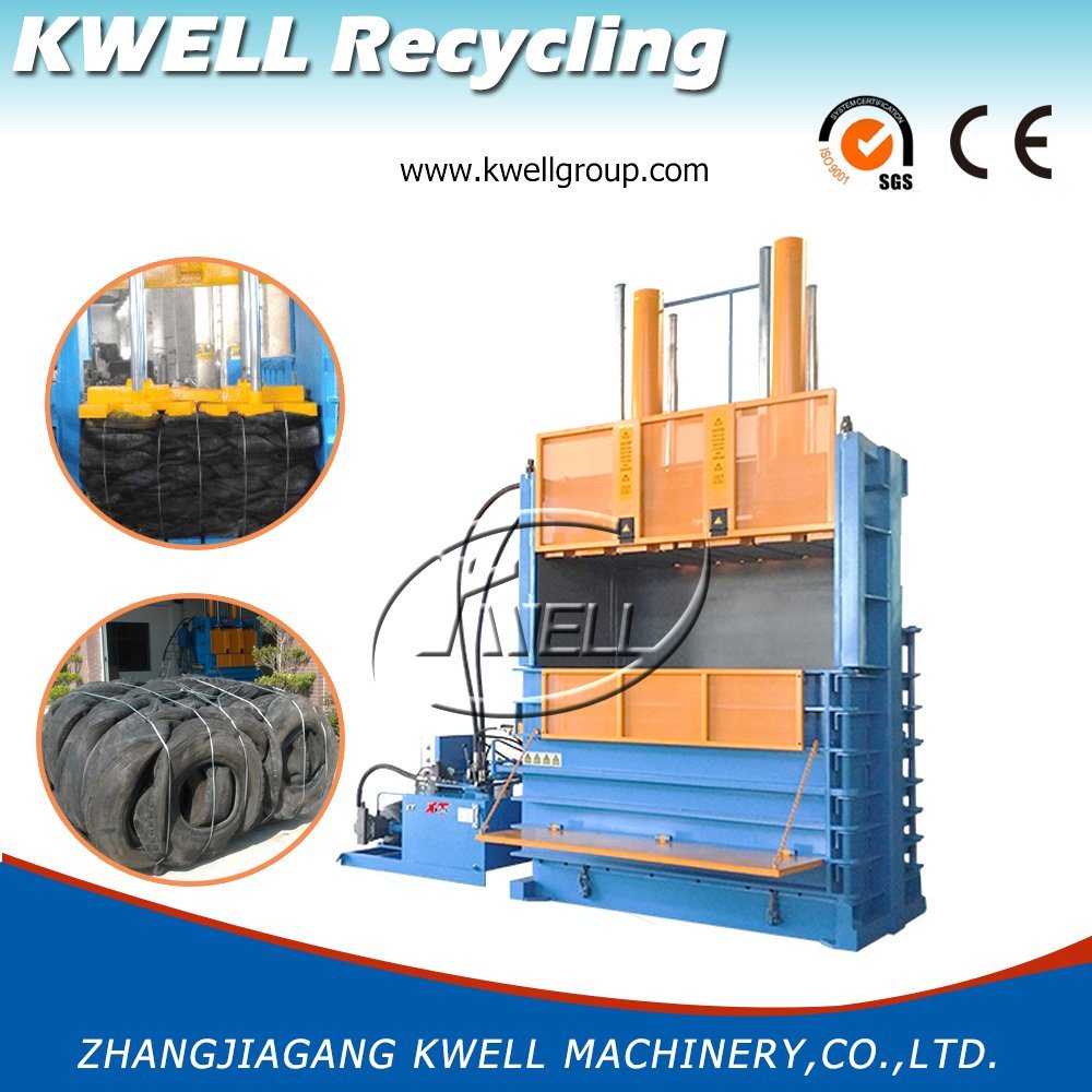 Vertical Tire Baler/Hydraulic Press/Compress Machine for Tyre