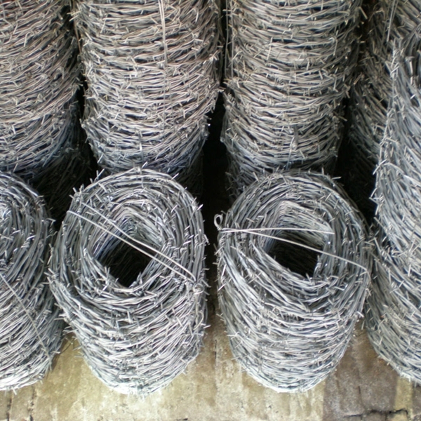 Galvanized / PVC Coated Barbed Wire