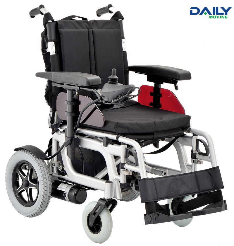 Lightweight Aluminum Frame Folding Wheelchair with Different Seat Sizes