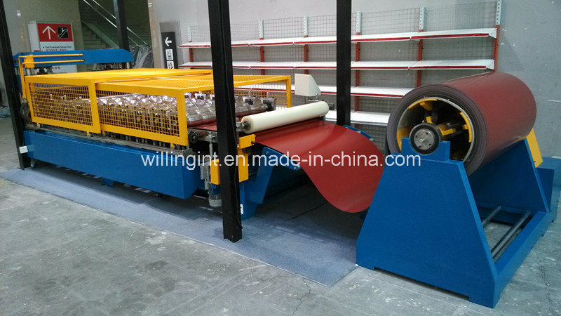 New Ce Roof Tile Making Cold Roll Forming Machine