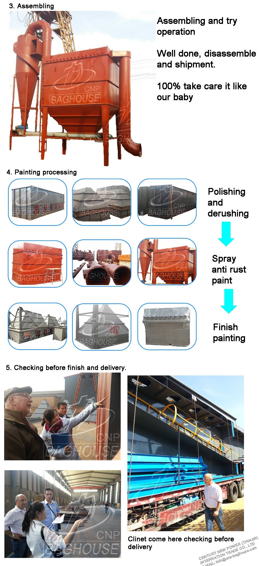 Industrial Fuel Boiler Dust Control/PPS Filter Bag Dust Collection System