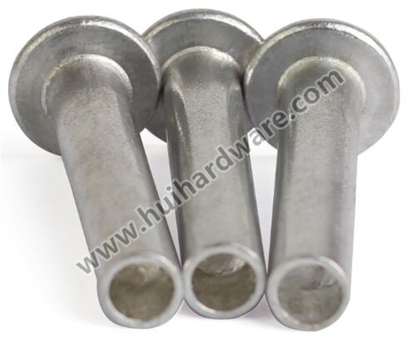 Stainless Steel Flat Head Semi Tubular Rivets