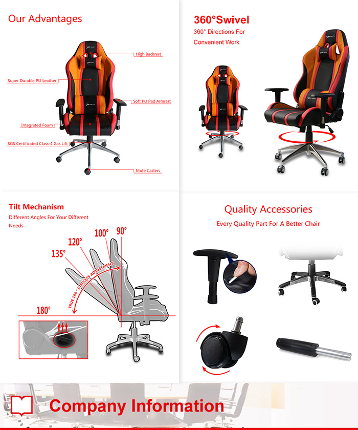 Ewin PU Leather Computer Gaming Chair