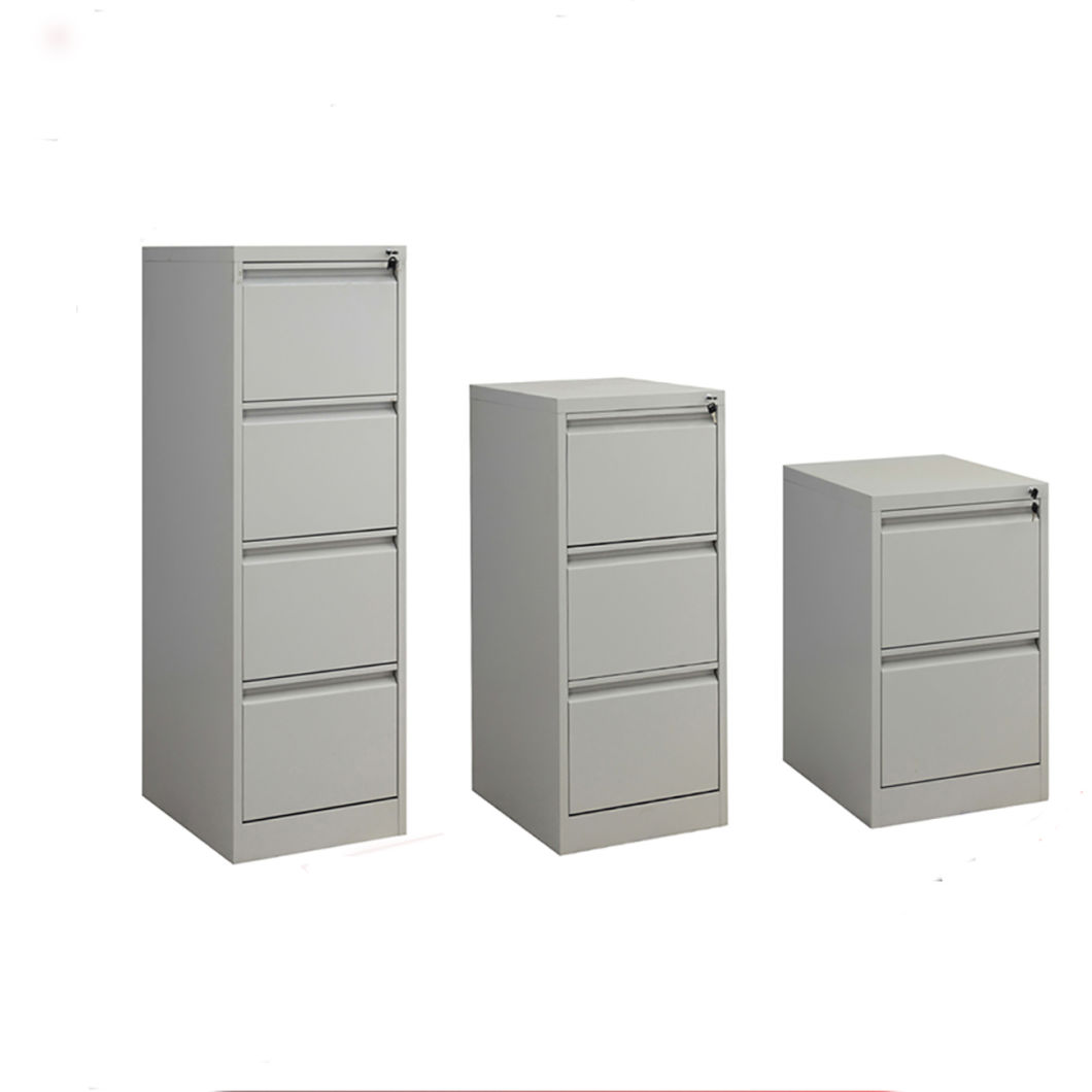 Three Drawers Lateral Filing Cabinet with Electrostatics Powder Coatings