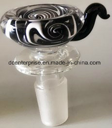 Cc388 Wigwag Bowl for Smoking Pipe Borosilicate Glass