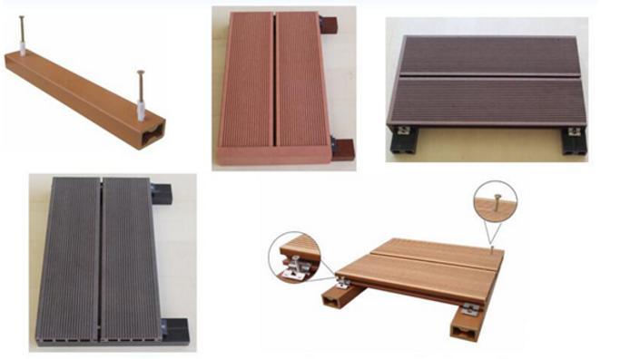 Recycled Plastic Lumber Plastic Wood WPC Decking Floor Wood Plastic Composite Flooring