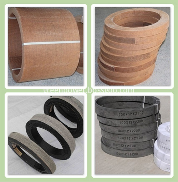 Asbestos Rubber Brake Lining Roll with High Friction Performance