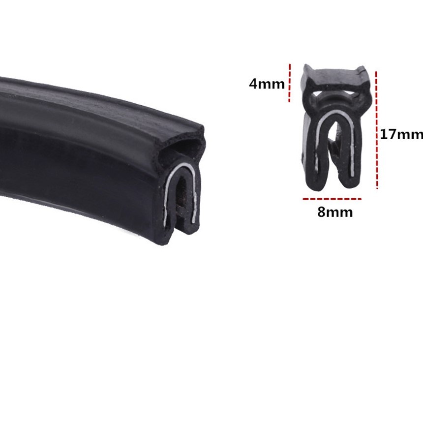 Combined Rubber Edge Trim Seal