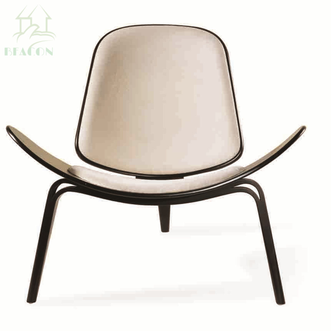 MID Century Classic Design Comfortable Hans Wegner Shell Lounge Chair