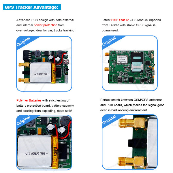 Car GPS Receiver with Offline Memory and Engine Immobilizer (GT08-KW)