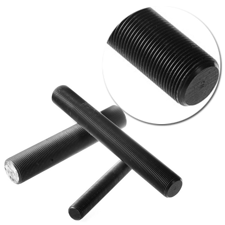 All Thread Black Finish B7 Thread Rod