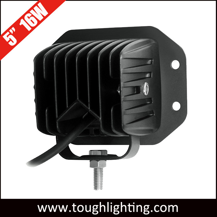 5 Inch 12W Auto LED Working Light with Flush Mount