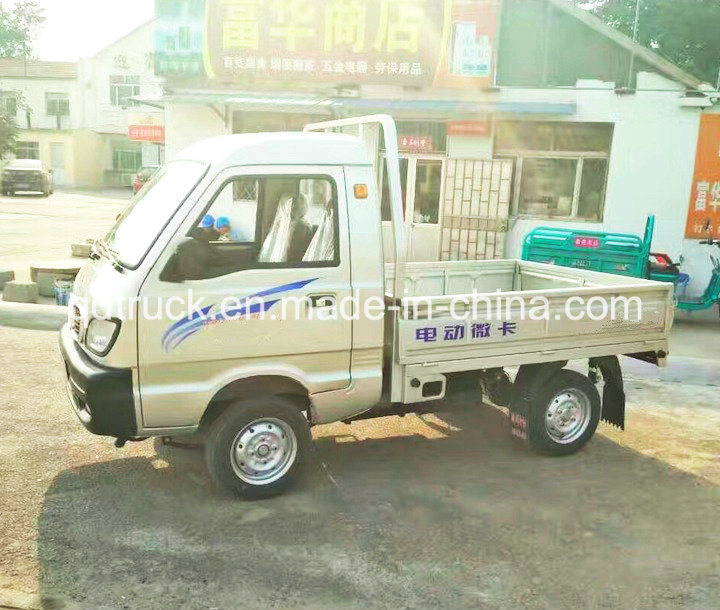 SINOHTC 4X2 Mini Electrical Truck, Electric Cargo Van with Single Cab