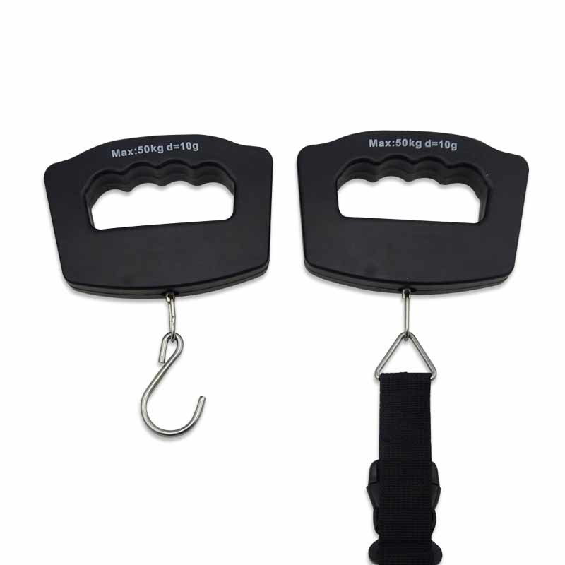 Digital 50kg/10g Fish Hook Hanging Electronic Weighting Luggage Scales