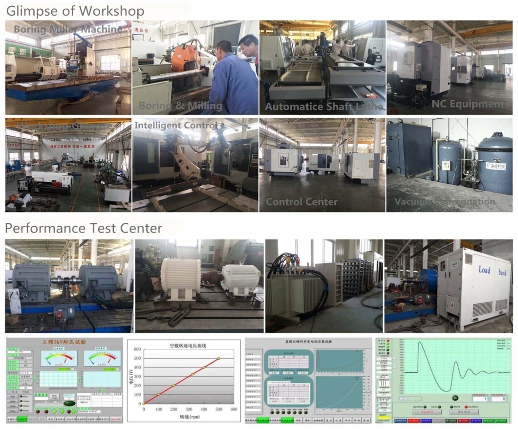 FF-20kw/375rpm/AC400V Permanent Magnet Generator (PMG/PMA/Hydro)