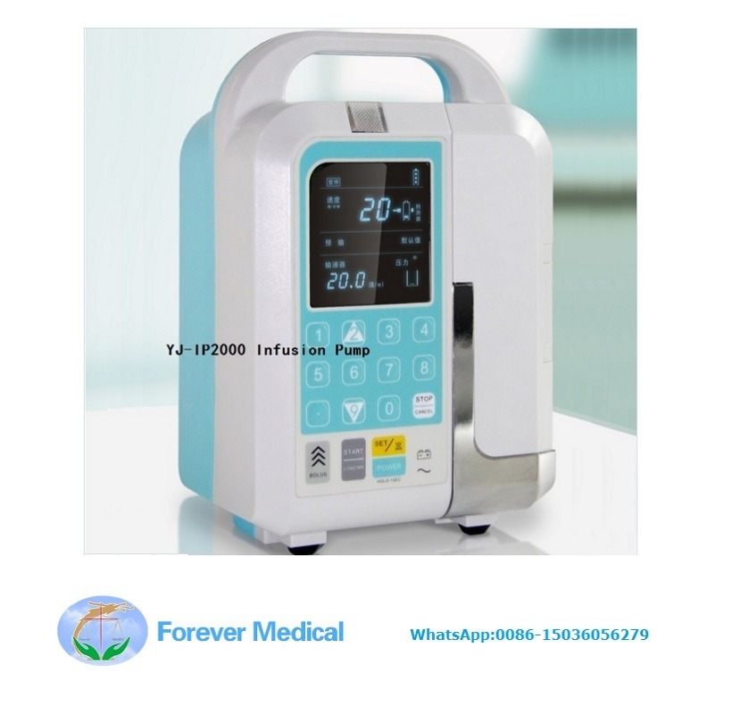Peristaltic Mini Medical Infusion Pump with Ce