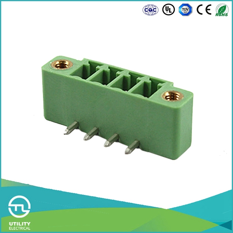 Copper Pins MB1.5h/V3.81 Ce UL Plug-in Male Terminal Block