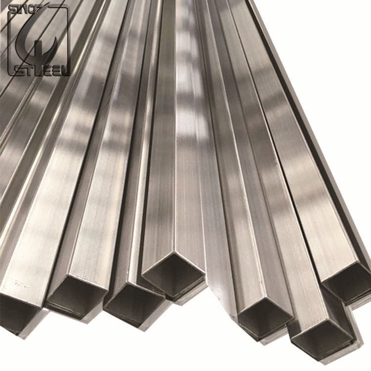 ASTM A312 Tp316L SUS304 Stainless Steel Square Pipe
