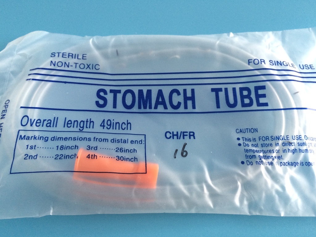 Stomach Tube Fr12/14/16 with X-ray Detecting