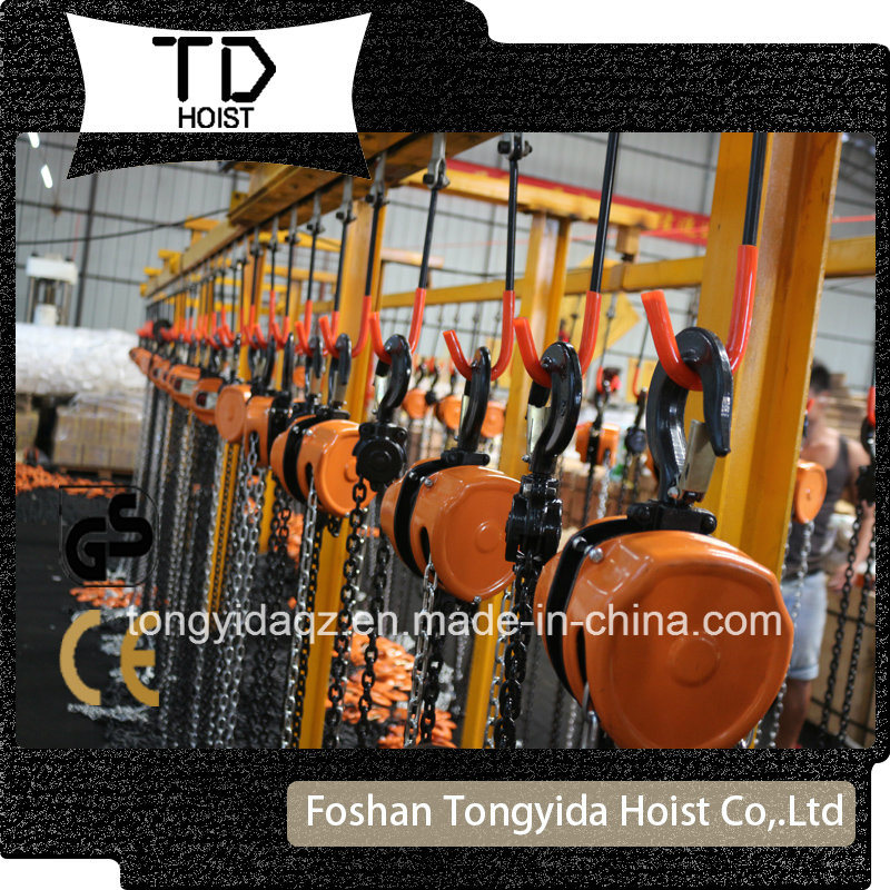 1 Ton 2 Ton Chain Block 3 Ton 5 Ton 10 Ton 3 Meters Chain Hoist Building Material Machine