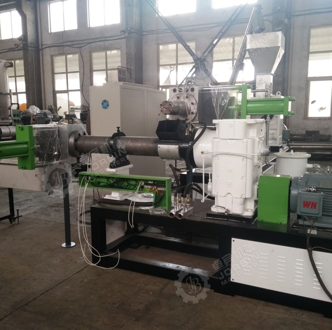 Plastic Recycling Extrusion Machine/PP PE HDPE Granulating Plastic Single Screw Extruder