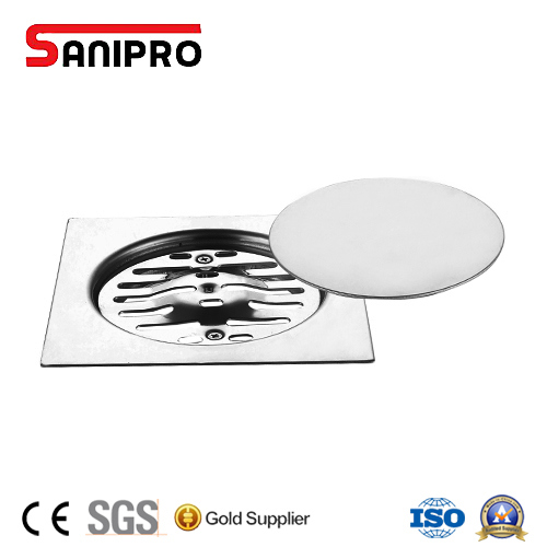 Bathroom Staiinless Steel Pop up Floor Drain