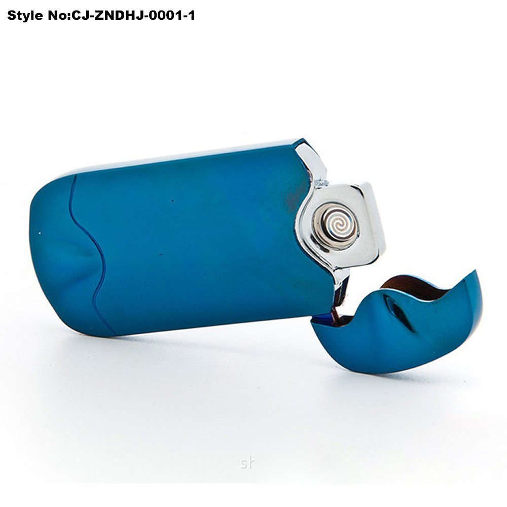 Hot Sale Rechargeable Windproof Cigarette Electronic USB Lighter